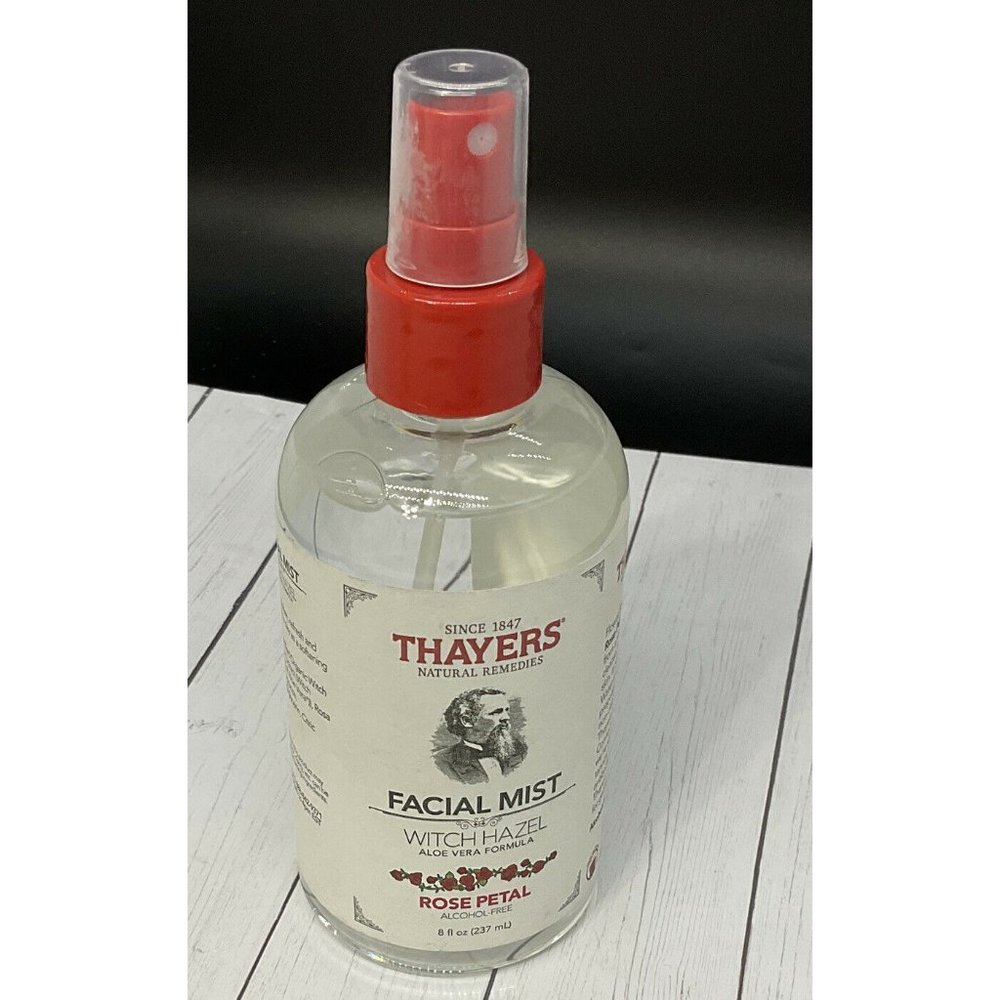 Thayers - Witch Hazel Facial Mist‎ Toner WIth Aloe Vera Formula Rose Petal 8 oz